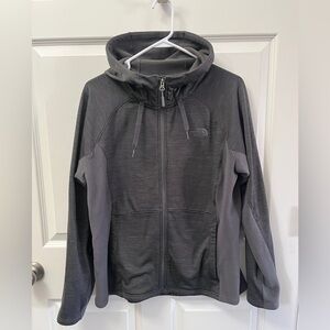 The North Face Women's Charcoal Zip Up Hoodie